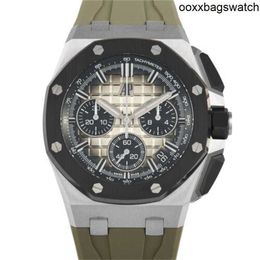 Audemar Pigue Steel Watch Royal Oak Luxury Watches Audemar Pigue Royal Oak Offshore Chronograph Watch 26420SOOOA600CA01 HBPJ