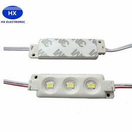 Backlight LED Modules Injection ABS Plastic 1 5W RGB Led Modules Waterproof IP65 3LEDs 5050 5630 Led Storefront Light248c