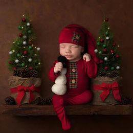 Keepsakes Baby Outfit born Pography Props Romper Jumpsuit Christmas Pography Clothing Studio Shoots Accessories 231120