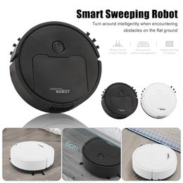 Hand Push Sweepers ABS Smart Sweeping Robot Vacuum Cleaner Wireless Sweep And Wet Mopping Intelligent Automatic Home Cleaning Machine 230421