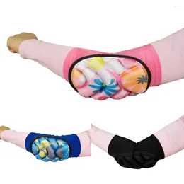 Knee Pads 1pcs Sports Safety Adult Kids Skating Elbow Guard Skateboard Protective Gear Pink Blue Black