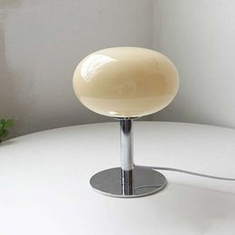 s Lollipop Table Mediaeval Cream Living Room Bedroom Study Simple Atmosphere Retro Glass Standing Lamp Home Deco AA230421