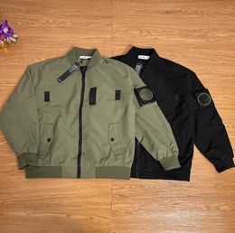 bomber jackets long sleeve zipper men designer jacket spring air force flight mens coats