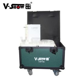 V-show 4pcs de 750W com flycase 4 em 1 máquina Cold Spark para efeito casamento