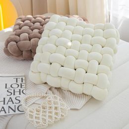 Pillow Ins Knotted Hand Knitted Sofa Tatami Window Fart Office Sedentary Chair Car