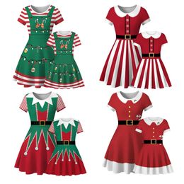 Family Matching Outfits Year Christmas Girls Dress Mother Teens Girls Party Dresses For Girls Family Matching Outfits Mom Daughter Carnival Dresses 231120