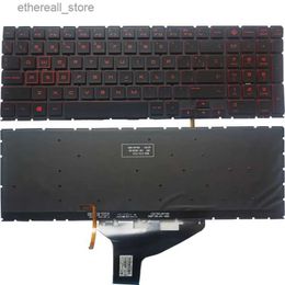 Keyboards New Backlit Spanish Keyboard For HP 15-DH 15-DC TPN-C144 Q211 C143 OMEN 15 DC DC0003la DC005TX DC0004TX 15-DH TPN-Q211 SP Q231121