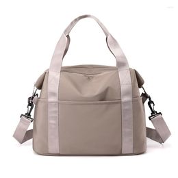 Outdoor Bags Yoga Swim Handbags Casual Travel Tote For Women 2023 Solid Colors Fashion Large Capacity Backpack