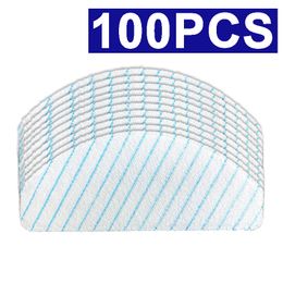 Cleaning Cloths 100 Pack Disposable Mop Pads for Ecovacs Deebot Ozmo T8 AIVI T9 N8 Pro Robot Vacuum Cleaner Accessories 230421