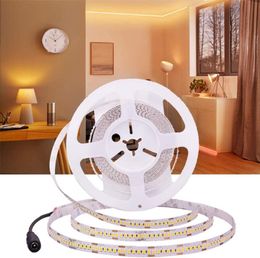 Strips LED Strip 11200lm CRI 90 16.4ft Ultra Bright 1200LEDs High Density 2835 120W Daylight Tape For Bedroom Ceiling BusinessLED