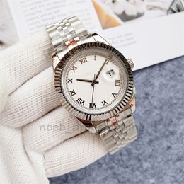 2023 Mwns Watch 41/36mm Automatic 31mm/28mm Quartz Watch Sapphire Waterproof Date Just Wristwatches Mens Luxury Limited Round Stainless Steel Watch Christmas Gifts