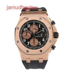 Ap Swiss Luxury Watch Collections Tourbillon Wristwatch Selfwinding Chronograph Royal Oak and Royal Oak Offshore for Men and Women 26470ORX Y08G