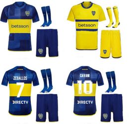 Boca Juniors Soccer Jerseys 23 24 CARLITOS Retro MARADONA TEVEZ DE ROSSI 2023 2024 home away Third thailand football shirt kIDS top