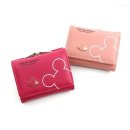 Wallets Girls' Small Wallet Students' Women's Short 30% Coin Bag