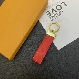 DHL shipping hot sale High Quality leather Keychain Classic Exquisite Luxury Designer Car Keyring
