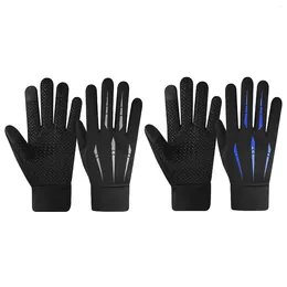 Cycling Gloves Anti Slip Men Winter Motorcycle Windproof Touch Screen For Outdoor Driving