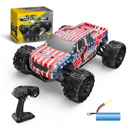 Children's Electronics toy remote control rc car kit made in China 2.4g electric racing truck model mini high speed car