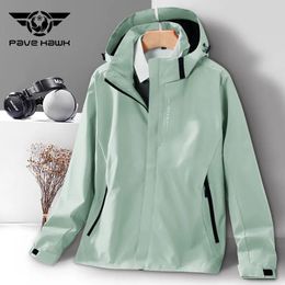 Outdoor Jackets Hoodies Outdoor Men Women Waterproof Jacket Hiking Climbing Camping Sport Jackets Couple Wear-resisting Windproof Breathable Comfortable 231120