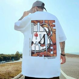 Men's T Shirts Hip Hop Panda Graphic Printed Shirt For Men Summer Casual Oversized Short Sleeve T-Shirts Fashion Y2K Clothes Streetwear Tops