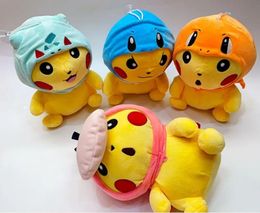 Cute Duck Pika Plush Toys Dolls Stuffed Anime Birthday Gifts Home Bedroom Decoration