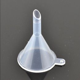 Small Clear Plastic Mini Funnels for Bottle Filling, Perfumes, Essential Oils, Science Laboratory Chemicals, Arts & Crafts Supplies Cgxns