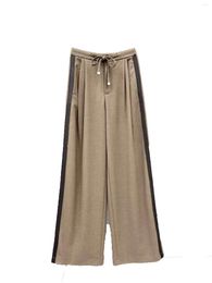 Women's Pants Large Pocket Drop Shoulder Denim Jacket Casual Fashion 2024 Fall 1019