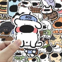 60pcs cute Dog graffiti Waterproof PVC Stickers Pack For Fridge Car Suitcase Laptop Notebook Cup Phone Desk Bicycle Skateboard Case.