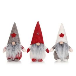 Christmas Decorations Cute Merry Christmas Doll Ornaments Table Decorations For Home Faceless Dolls Happy New Year Cristmas Drop Deliv Dhajv