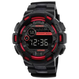 Wristwatches Honhx Watch Digital Six Styles Of Cool Sports Electronic Watches With Four Buttons Gifts