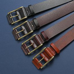 Belts Men's PU Needle Buckle Belt With Multiple Eyelets Simple And Fashionable Alloy Casual Versatile