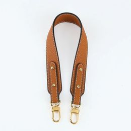 Bag Parts Accessories Genuine Leather Lychee Pattern Bag Strap Handbag Wide Belt Bag Shoulder Bag Strap For Handbags Replacement Tote Bag Accessories 231120