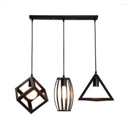 Pendant Lamps Nordic Lights Industrial Vintage Loft Lamp Iron Art Cage Hanging Home Kitchen Living Room For E27 Led Bulb