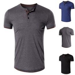 Men's T Shirts Men Casual Slim Fit Basic Short-sleeved Fashion Summer Breathable T-shirtBeach Loose Tee Tops Solid Colour 2023