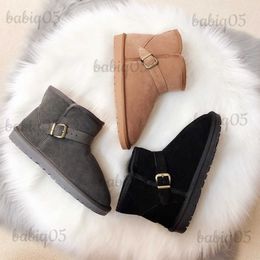 Boots Adult Female Snow Boots Winter Warm Fur Shoes Womens Plush Flat Shoe T231121