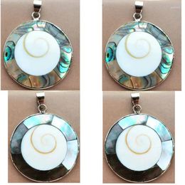 Pendant Necklaces Beautiful Jewellery Mother Of Pearl & Abalone Shell Round Bead PWB1173