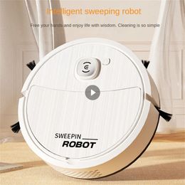 Vacuums Intelligent Sweeping Robot Home Mini Dragging AllinOne Machine Accessories 231120