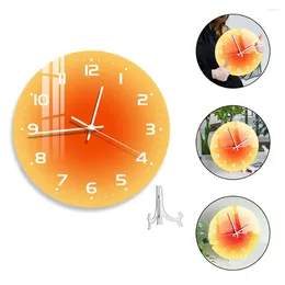 Wall Clocks Table Clock Convenient Home Supply Modern Style Decor Desk Bedroom Household Acrylic Office