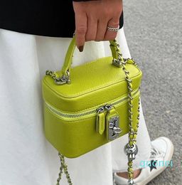 Waist Bags Women Square Handbags Summer Fashion Chains Crossbody Texture PU Shoulder Bag Elegant Chic Mini Mobile Phone