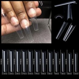 False Nails 500/504pcs Xxl Coffin Curved Nail Tips Ongle Short Fake Extra Long Press On No C Curve Soft Artificial