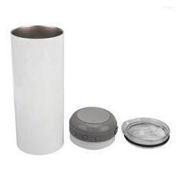 Mugs Speaker Tumblers Vacuum Double Wall Design Sublimation For Home