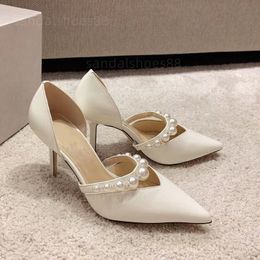 designer shoes heels for women pearl heels pointed toe Heels pumps dress shoes patent leather high heel slip on ballet pump black white nude party wedding formal shoes