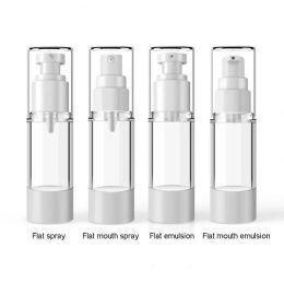 15ml 30ml 50ml Vacuum Spray Bottle Plastic Travel Transparent Airless Pump Perfume Cosmetic Pocket Bottle