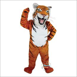 Professional Halloween Bengal Tiger Mascot Costume Walking Cartoon Anime Earth Performance Clothing Earth Props Clothing