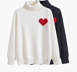 New Designer sweater love Amis man woman lovers couple cardigan round neck collar womens fashion brand letter white black long sleeve clothi s