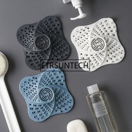 Toilet Supplies Other Bath & 100pcs Sink Strainer Kitchen Bathroom Drain Hole Philtre Bathtub Hair Vacuum Suckers Plastic Clear Sewer