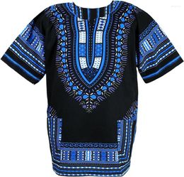 Men's T Shirts 3D Print Ethnic African Clothing Men's Round Neck Shirt Summer Men Short Sleeve T-shirt Oversized Top Tees