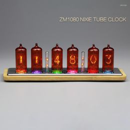 Table Clocks Omnixie Glow Clock Germany ZM1080 Tube Nixie