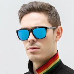 Sunglasses 2023 Men's Partial Gloss Film Sports Outing Fishing Driving Party Birthday Gift Trend Fashion