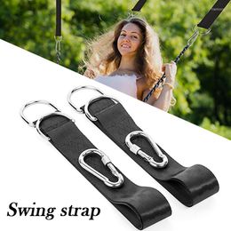 Camp Furniture Hammock Swing Strap Super Thick Rope With Carabiner Safe And Durable Strong Bearing Capacity H88F