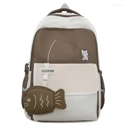 School Bags Girls For Teenagers Student Cute Backpack Women Nylon Casual Campus Japanese Bagpack